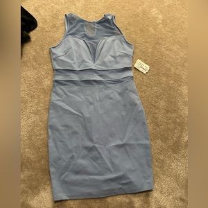 Blue cocktail/ body con dress